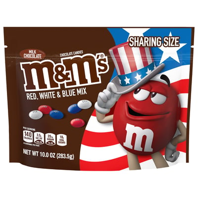 Save on M&M's Peanut Mix Chocolate & White Chocolate Candies Share Size  Order Online Delivery
