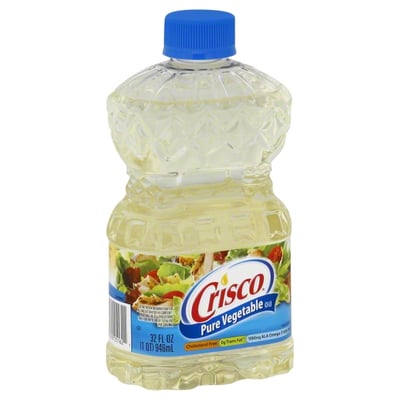 Crisco Pure Vegetable Oil - 40 oz btl