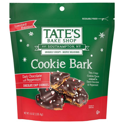Tate's Bake Shop - Tates Chocolate Chip Peppermint Cookie Bark 4.6