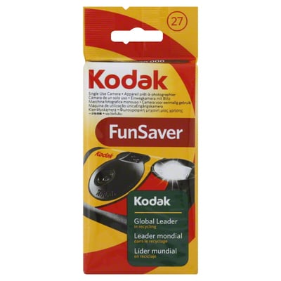 Kodak - Kodak, FunSaver - Camera, Single Use, 27 Exposures, Shop