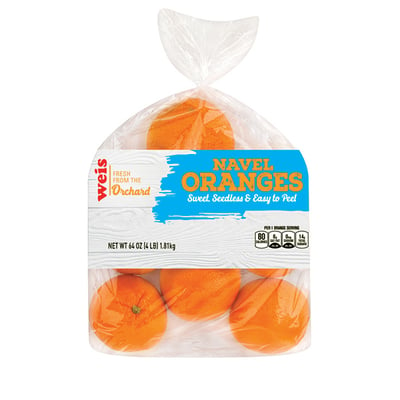 Fresh Navel Oranges, 8 lb Bag