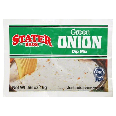 Stater Bros - Stater Bros Dip Mix, Green Onion (0.56 oz) Shop | Stater Bros. Markets