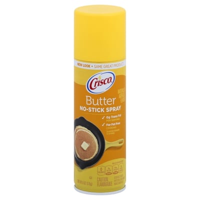Butter Cooking Spray, No Stick Cooking Spray - Crisco