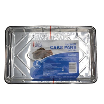 Foil Cake Pan - 1/2 Sheet
