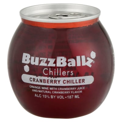 BUZZBALLZ CHILLERS - Tropical Chillerz Cranberry (187 milliliters