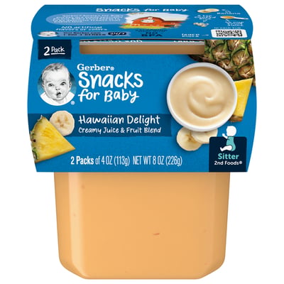 Gerber - Gerber, 2nd Foods - Snacks for Baby, Hawaiian Delight, 2