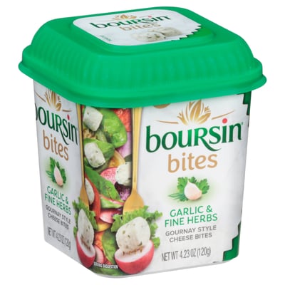 Boursin Garlic & Fine Herbs Gournay Cheese, 5.2 oz - Fry's Food Stores