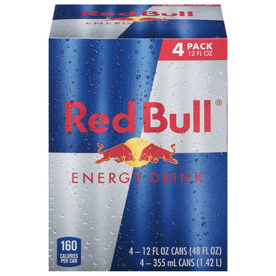 Pack Red (4 Bull Shop Red 4 | Energy count) Weis - | Drink, Bull, Markets