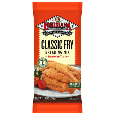 Louisiana Fish Fry Products Seasoned Crispy Chicken Fry Chicken