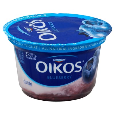 Oikos, Yogurt, Greek, Nonfat, Blueberry
