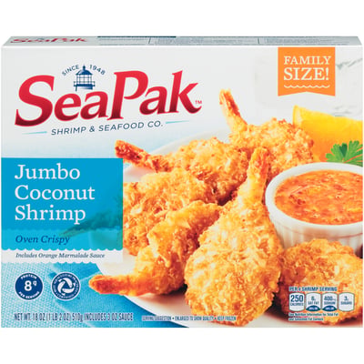 SeaPak - SeaPak, Oven Crispy Jumbo Coconut Shrimp (18 oz) | Shop
