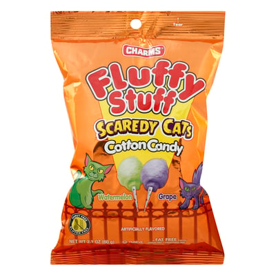 Fluffy Stuff Scaredy Cat Cotton Candy