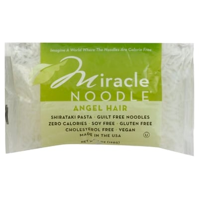 Miracle Noodle - Miracle, Noodle Noodles, Angel Hair (7 ounces) | | Lucky  Supermarkets
