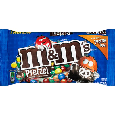 M&M'S - M&M'S, Chocolate Candies, Pretzel, Medium Bag (9.9 oz