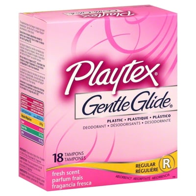 Playtex - Playtex, Sport Compact - Tampons, Compact, Regular, Unscented (18  count), Shop