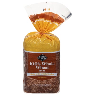 Save on Stop & Shop 100% Whole Wheat Bread No Salt Added Order Online  Delivery