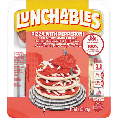 Copycat Gluten Free Dairy Free Pizza Lunchables
