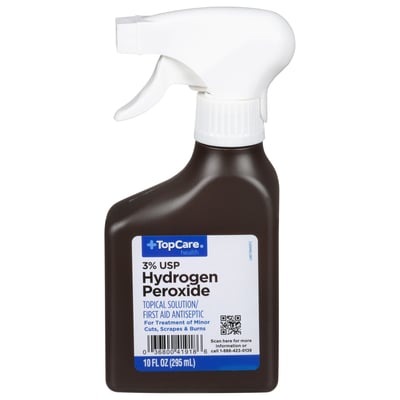 TopCare - TopCare, Health - Hydrogen Peroxide, 3% USP (10 fl oz 