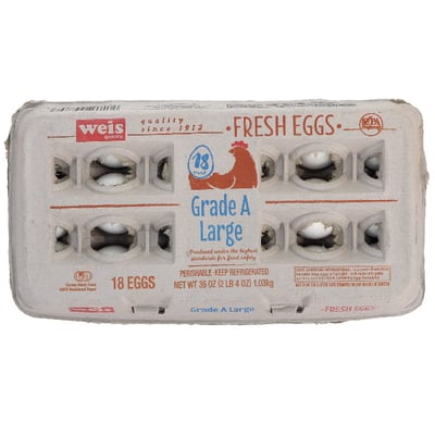 Grade A Large Eggs Nutrition Facts - Eat This Much