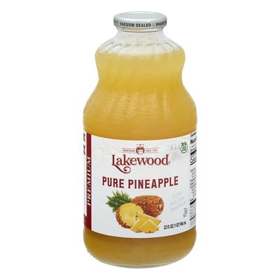 Lakewood - Lakewood Premium Pure Pineapple Juice 32 Ounces (32 ounces ...