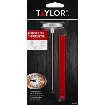 Taylor Stainless Steel Instant Read Thermometer 