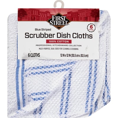 Mesh Scrubbing Dishcloths - Set of 4