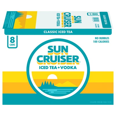 Sun Cruiser - Sun Cruiser Vodka Iced Tea Original 8 Pack 12 oz Can