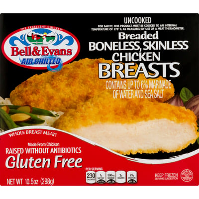 Breaded Chicken Breasts - Bell & Evans