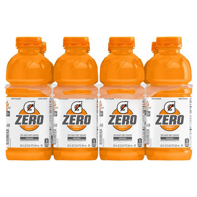 Gatorade - Gatorade Zero Sugar Orange Thirst Quencher Beverage 8