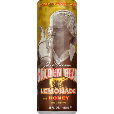 AriZona - AriZona, Golden Bear - Lemonade, with Honey and Ginseng