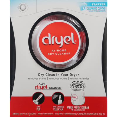 Dryel Home Dry Cleaning Refill Laundry Supplies, 8 ct - King Soopers