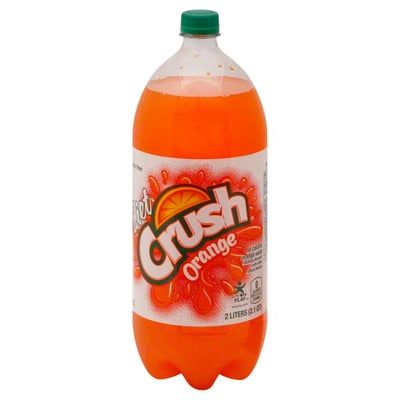 Crush Soda Diet Orange 12 oz 12 Cans