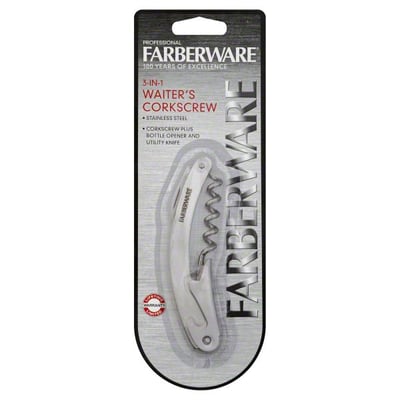 Farberware Usually ships in 12 hrs!! Classic Series Waiters 3 in 1 Corkscrew 