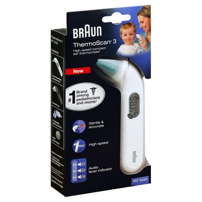 Braun - Braun Thermoscan 3 High Speed Thermometer 1 Count (1 count)