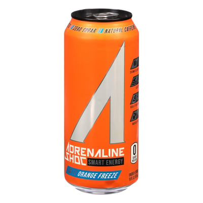 Adrenaline Shoc - Adrenaline Shoc, Energy Drink, 10 Orange Freeze, Smart Energy (16 Oz) | Shop | Weis Markets