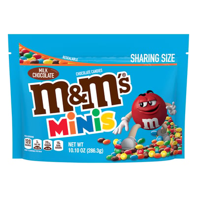 M&Ms Milk Chocolate Candy Family Size, 18 oz.