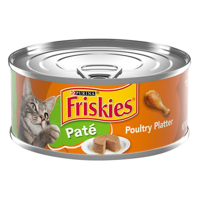 Friskies Friskies, Cat Food, Poultry Platter, Pate (5.5 oz) Shop