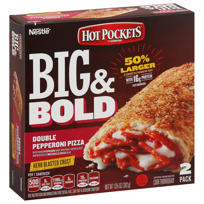 Hot Pockets Premium Pepperoni Pizza - 4 Pack (48 ct)