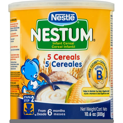 Nestle Nestum Infant Cereal (Wheat and Milk, Pack of 1), nestum nestle