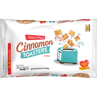 Malt O Meal - Malt O Meal Cinnamon Toasters Cereal in a Resealable