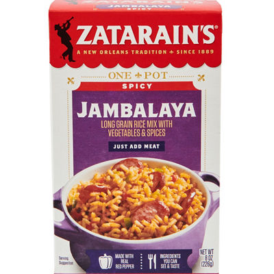 Zatarain's - Zatarain's Spicy Jambalaya Rice Mix 8 Ounces (8