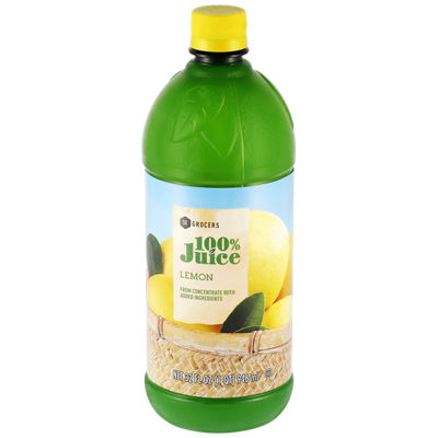 SE Grocers - SE Grocers 100% Lemon Juice 32 Ounces (32 ounces
