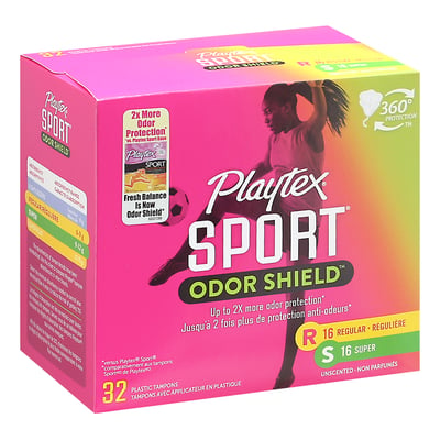 Playtex Sport Unscented Tampons