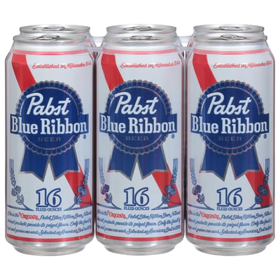 Pabst Blue Ribbon - Pabst Blue Ribbon, Beer, Original (6 count 