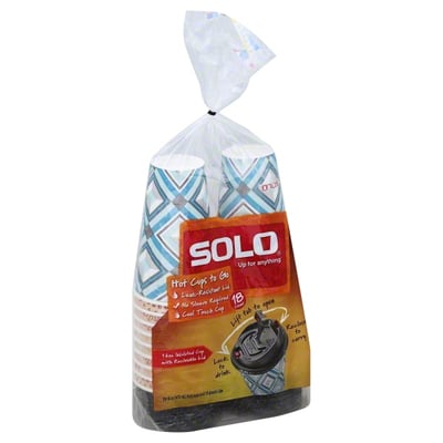 Solo - Solo Hot Cups, to Go, 16 Ounce (18 count) | Shop | Weis Markets