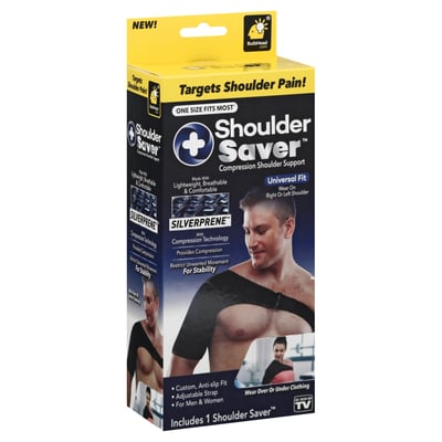 Shoulder Saver - Shoulder Saver, Shoulder Support, Compression, Universal  Fit, Shop