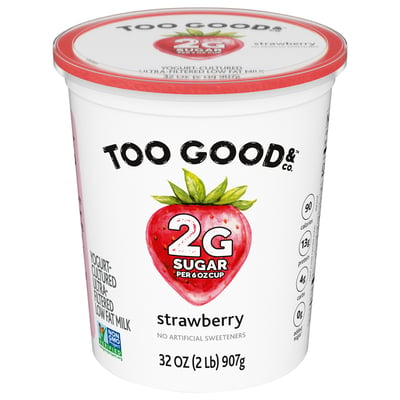 Too Good & Co. - Too Good & Co., Strawberry Yogurt (32 oz) | Shop