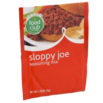 Club House Gluten Free Sloppy Joe Seasoning Mix