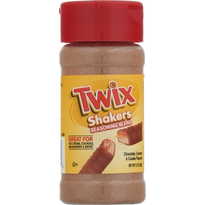 TWIX - Twix Shakers Chocolate Caramel Cookie Flavor Seasoning Blend 3.7  Ounces (3.70 ounces)