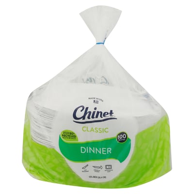 The Supplies Guys: Chinet Paper Dinnerware, Plates, 6, 1000/CT, White -  1000 per carton